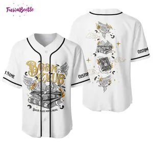 Fantasy Book Club Custom Baseball Jersey Shirt, Trend Baseball Jersey Shirt, Baseball Jersey Tee