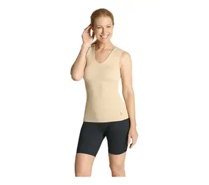 Tommie Copper Seamless Compression Tank with Built-in-Bra