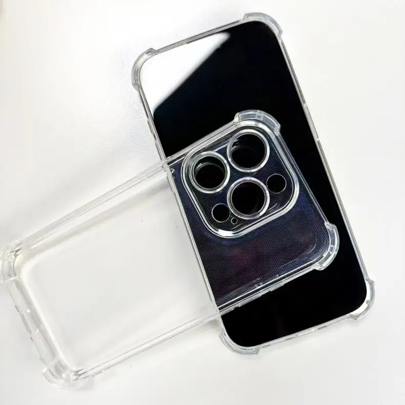 For phone case iphone14/15PRO/16PROMAX/16PLUS transparent card bag phone case protection,anti-slip fall preventio,soft cover phones accessories,cute iphone case,silicone suction phone case,summer phone case,personalised phone cases,Mother's Day Gift