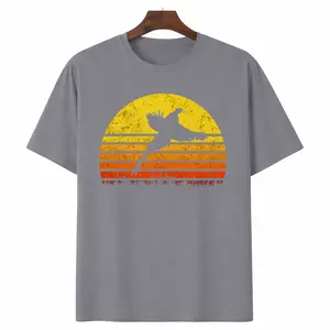 Retro Style 100% Cotton Unisex T-Shirt for South Dakota Pheasant and Upland Bird Hunters