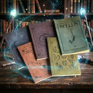 Pocket Magic Book, Creative Notebook, Diagon Alley Store, Essential Course, Perfect Gift for Potter Fans, Back-To-School, Graduation, Birthday, Festival, Party Supplies