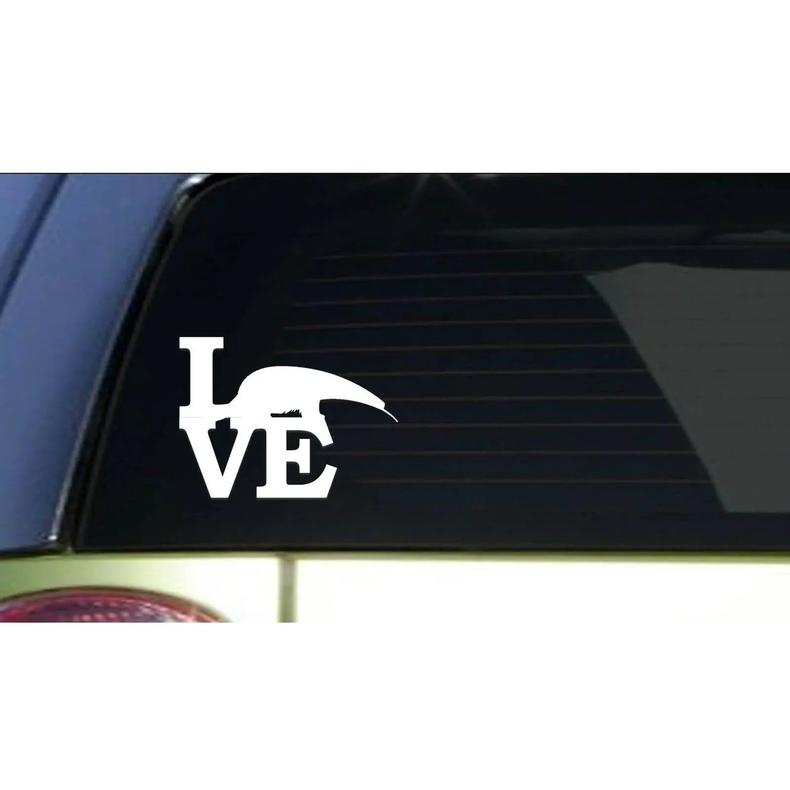 Anteater love *I158* 6" Sticker decal zoo animal aardvark