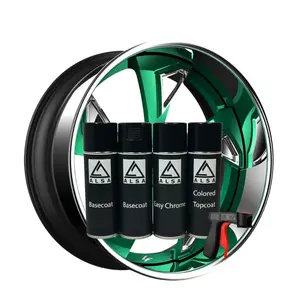Alsa Green Chrome Paint Kit (30 sq ft of chrome)