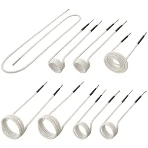 Father's Day Gift VEVOR Induction Heater Coil Kit 8PCS Most Used Induction Heater Coils with Varying Lengths, Heat Resistant Induction Heater Tool with Flexibility and Long Lifespan For Removing Rusty Bolts and Nuts
