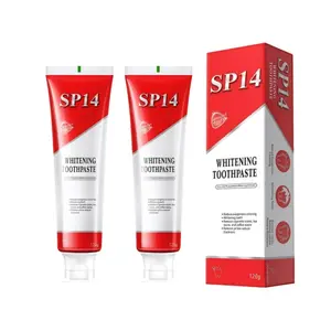 2Pcs Sp-14 Toothpaste Whitening Tooth Paste,Teeth Niacinamide Whitening Toothpaste for Adults,Sp-6 8 New Upgraded Sp-14 Probiotics,Fresh Breath,Travel Size Toiletries