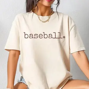 Baseball Shirt, Baseball Game Day Shirt, Womens Baseball Shirt, Sports Mom Tee Gift For Baseball Lover Baseball Season