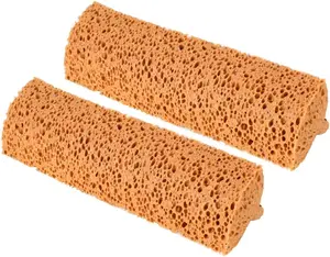 Yocada Sponge Mop Replacement Head 2PCS – Mop Refill for Tile Floor, Bathroom & Garage Cleaning, Easy Wring Design