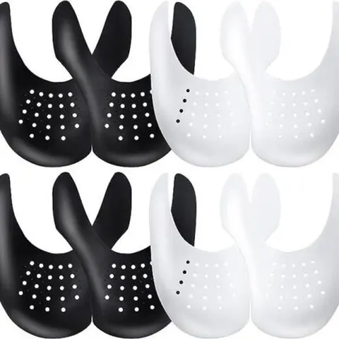 4 Pairs Shoe Creases Preventer Boot Anti-Wrinkle Shoe Guards For Men Size 7-12 Footwear Comfort