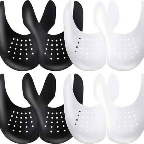 4 Pairs Shoe Creases Preventer Boot Anti-Wrinkle Shoe Guards For Men Size 7-12 Footwear Comfort