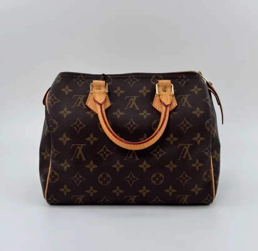 Pre-owned Louis Vuitton canvas Clutches & Wristlets Monogram Speedy 25 #6861436526632127