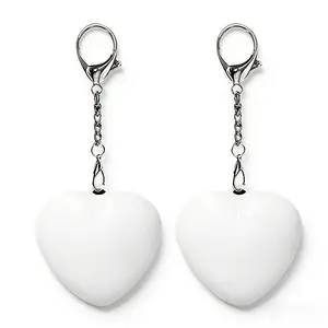 Heart shaped sensing wallet light and USB charging keychain light | Ideal for women's handbags, perfect gifts for office workers, students, best friends, and girlfriends