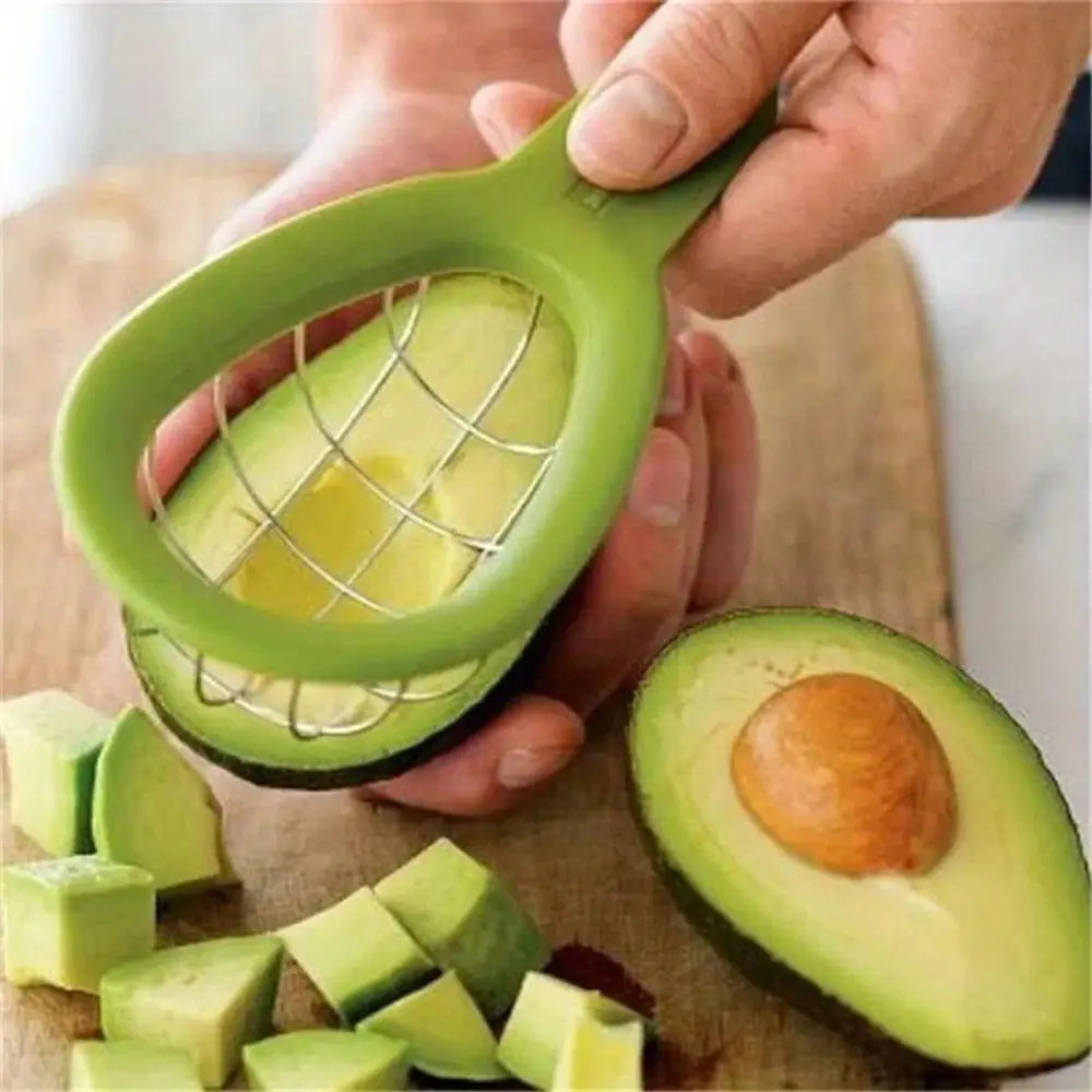 Creative Avocado Slicer, Watermelon Cutter, Multifunctional Avocado Pulp Remover, Outdoor Kitchen Tool, Durable Fruit Tool