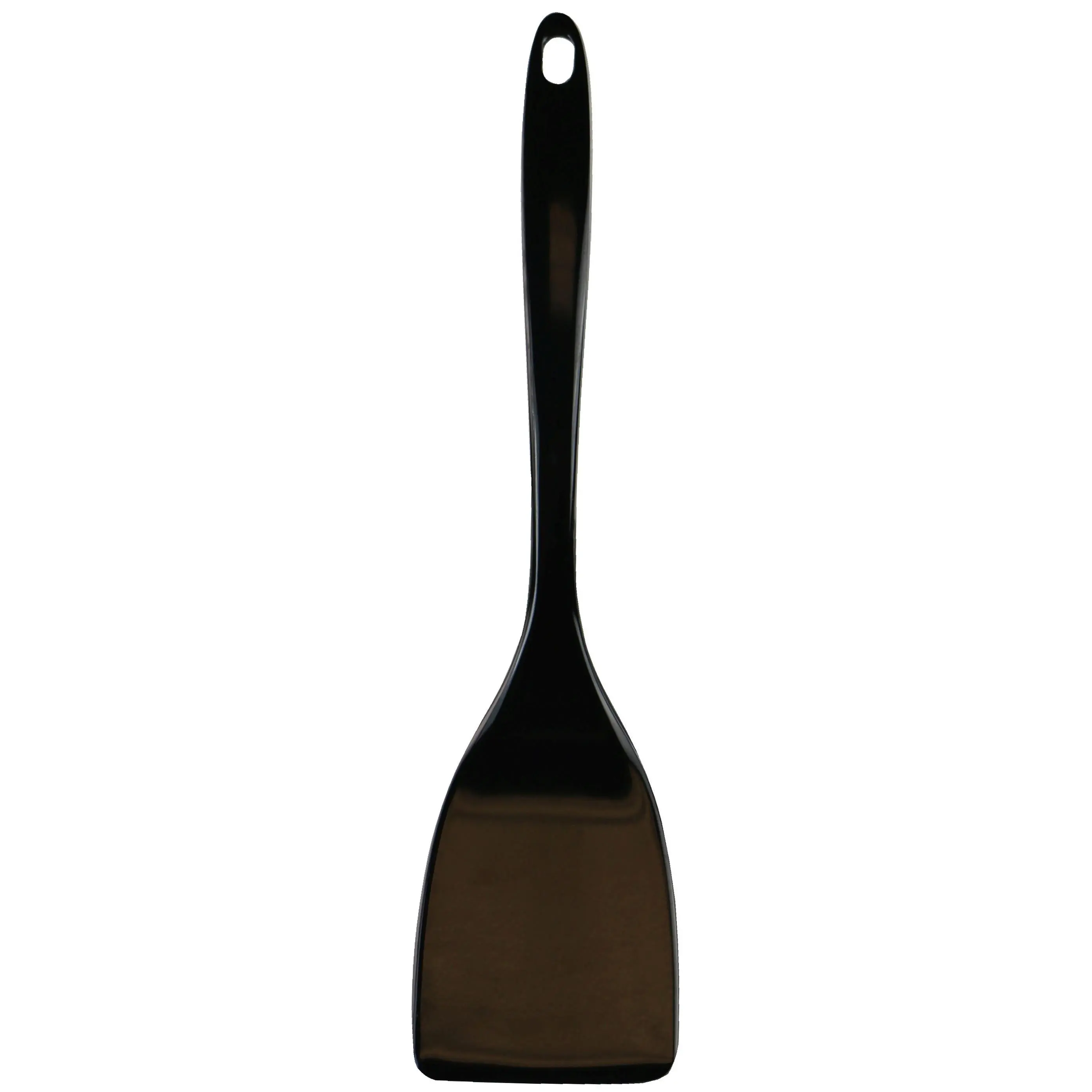 212 MAIN 11" Long Melamine Spatula - Black, Durable Heat Resistant Dishwasher Safe Kitchen Utensil