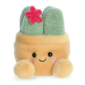 Palm Pals Adorable Seyla Succulent 5 inch Brown Mini Soft Plush Collectable Stuffed Animal