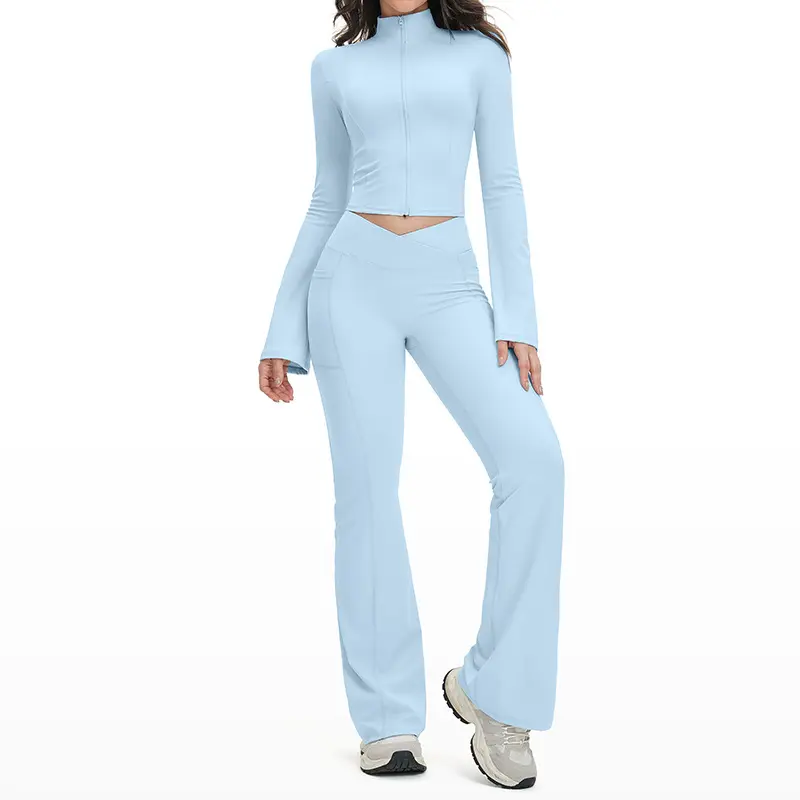 4518 jacket+2030 2 flared pants   Water