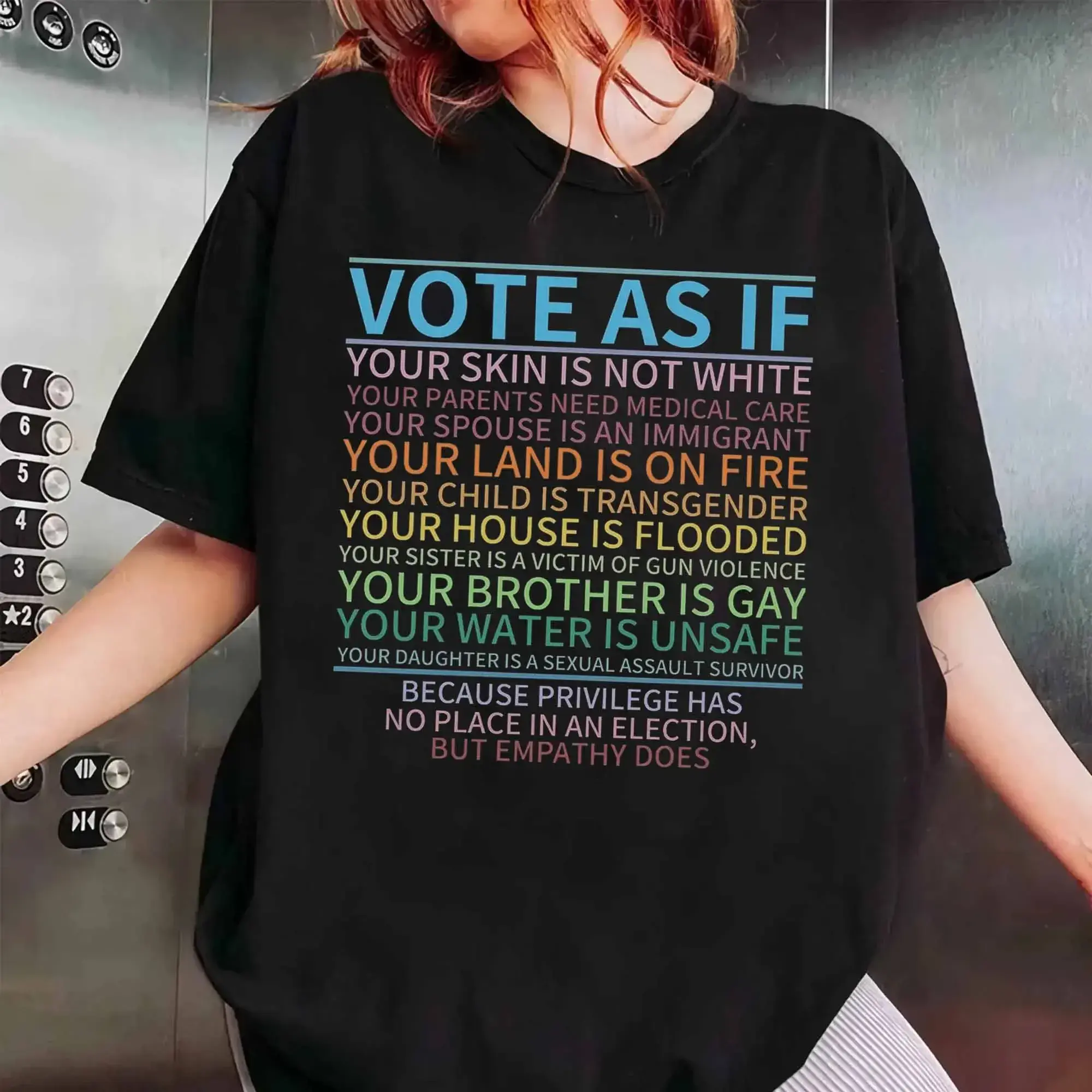 Vote Shirt, Banned Books Shirt, Reproductive Rights Shirt, BLM Shirt, Political Activism Shirt, Election, LGBTQ Shirt byl01