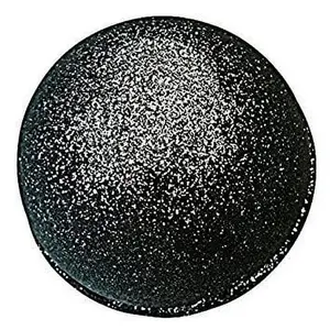 MiDNIGHT MIST Jet Black Bath Bomb with SILVER Sparkles By Soapie Shoppe