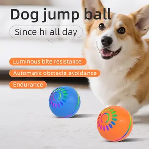 Pet Smart Bounce Ball Interactive Training Ball Interactive Dog Toy, Exercise Activated Dog Ball, Suitable for Puppies Small Medium Large Dogs, Automatic Rolling Toy
