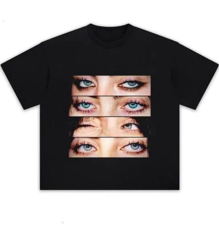 Billie's Blue Eyes , Retro 90s Music Tour 2025, Y2k Top Music Shirt, Birthday Gift Idea, Gift for Fan Streetwear