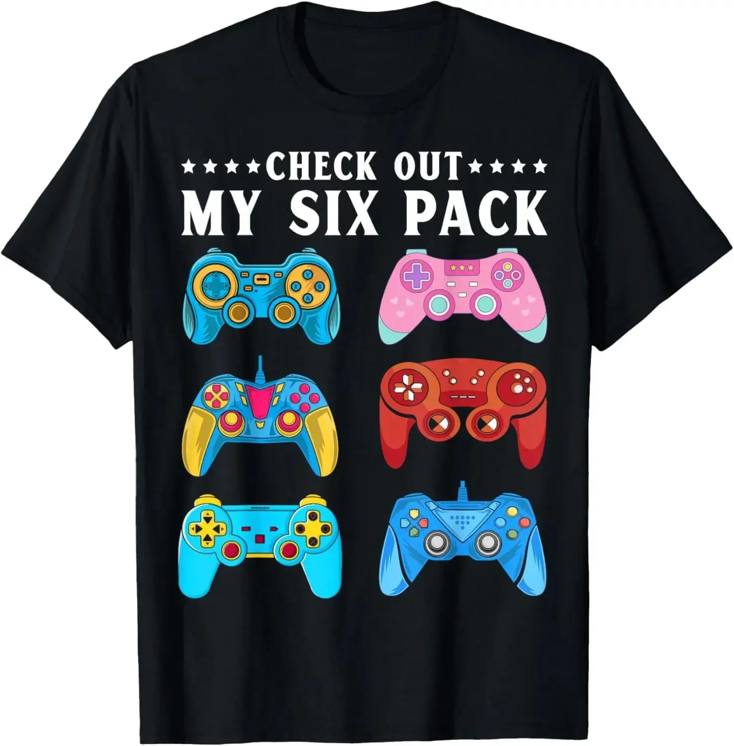 Men's Funny Gamer Graphic Print T-Shirt, Casual  Round Neck Shortsleeve for Scream Summer GhostFace  Daily Wear, Menswear, Tshirt, Retro Gaming Men's Short-Sleeve T-Shirts, Game-Themed Men's Short-Sleeve T-Shirts