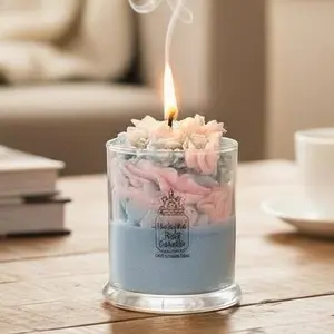 Omi's Candle Shop Cotton Candy Candle Unicorn Dust Scented Aroma Decor Perfume for Home Fragrance