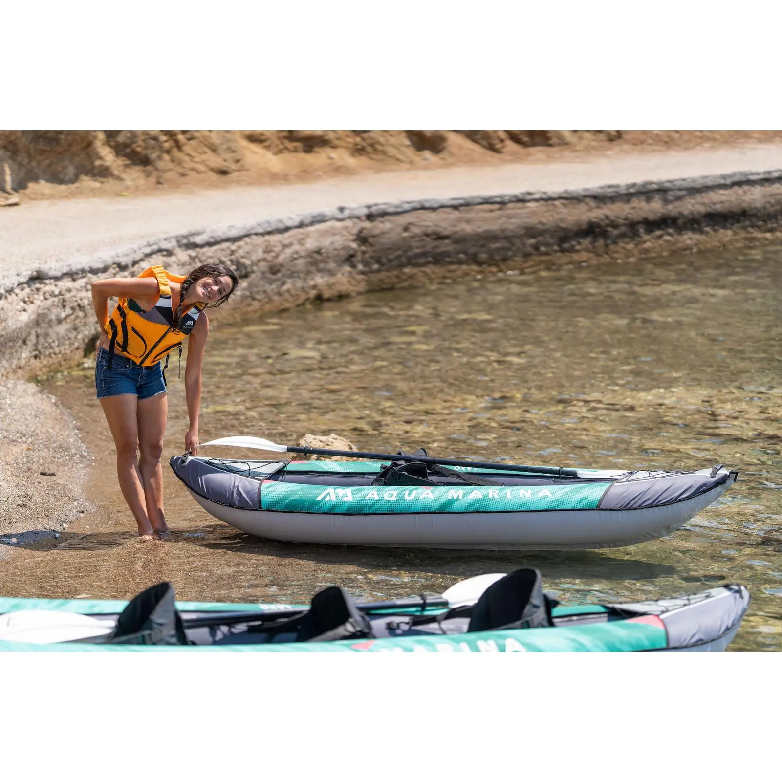 Laxo-320 Recreational Kayak – 2 Person (Inflatable Deck)