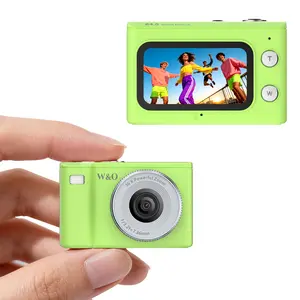 W&O Mini Keychain Camera 1080P HD - Portable Pocket Digital Camera with Flash, 1.45" Screen, 32GB SD Card & Charger, for Kids, Travel, Concert Vlogging