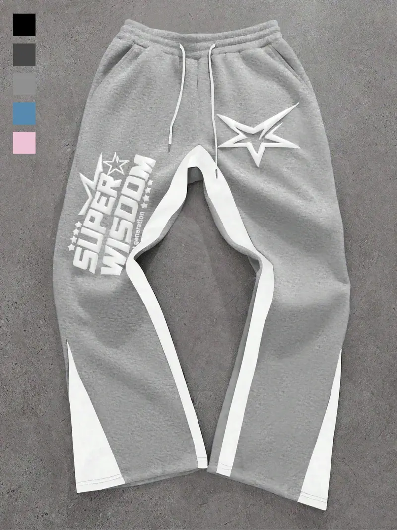 grey and pink hellstar sweats - TikTok Shop