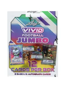 2025 Leaf Vivid Football Jumbo Box