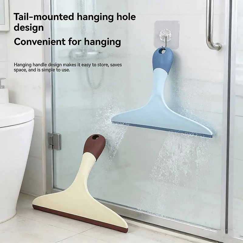 2pcs Handle Squeegees - Home Care Supplies for Adults, Space-Saving, Easy to Use, Ideal for Window Cleaning, Countertop Maintenance, No