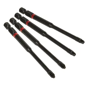 Klein Tools 32795 Pro Impact Power Bits, Assorted 4-Pack Klein Tools 32795 Pro Impact Power Bits, Assorted 4-Pack