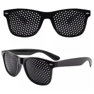 Unisex Pinhole Glasses Anti- Myopia AstigmatismGlassesMen's Women's Vision Improvement StrabismusCorrectionFatigue Glasses