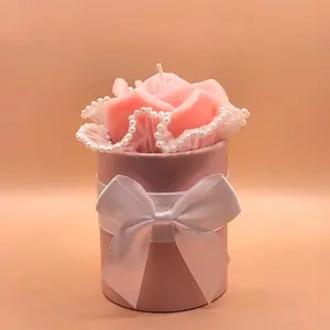 Single Rose Candle Bouquet