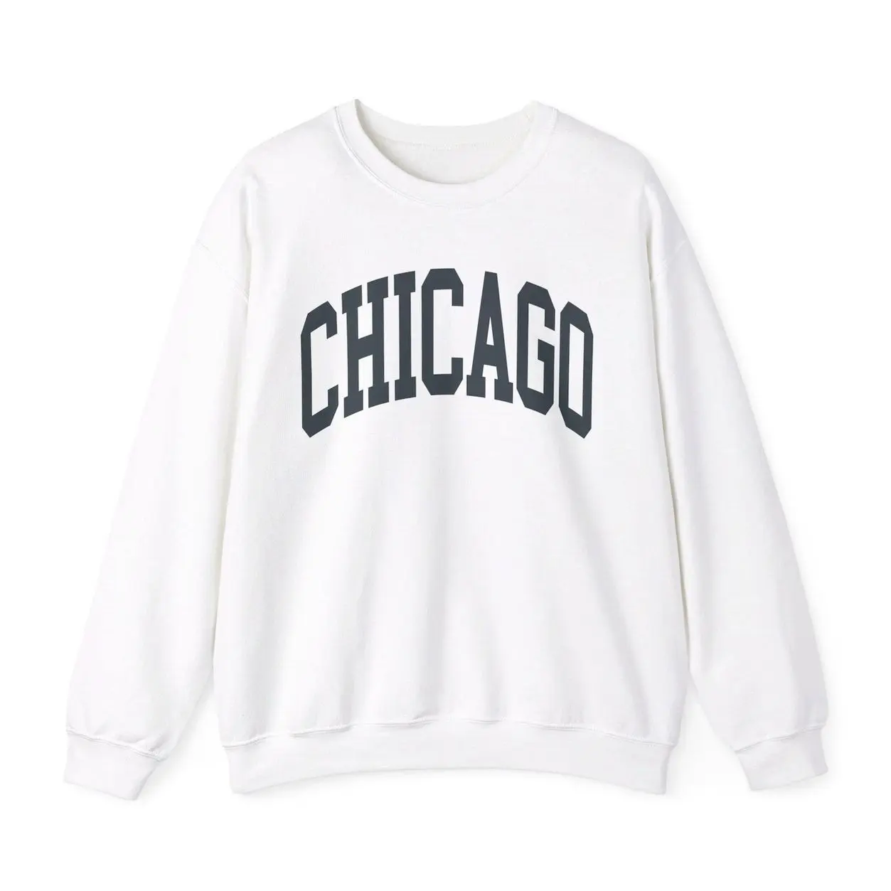 Chicago Sweatshirt Faded Vintage Aesthetic State Sweatshirt Crewneck University of Chicago IL Sweatshirt Chicago State 7GWGK