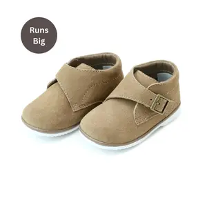 Finch Boy's Buckled Leather Boot (Baby)