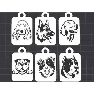 Dog Keychain