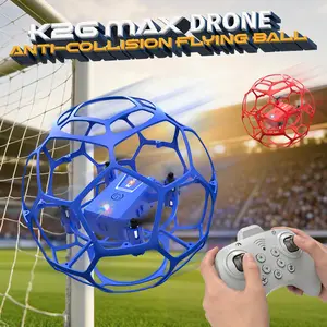 Mini Soccer Drone, Beginner Friendly, 360° Flip Stunt, Indoor Outdoor Quadcopter