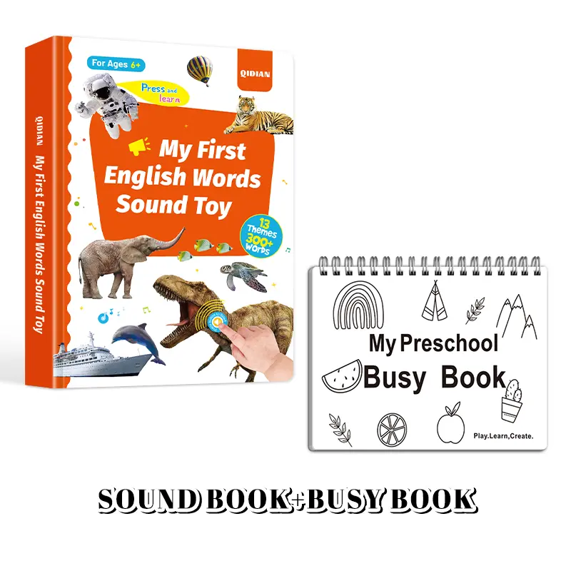 1–3Y |2025 Upgraded Sound Book+Busy book