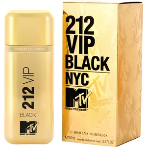 212 Vip Black Mtv By Carolina Herrera Eau De Parfum For Men