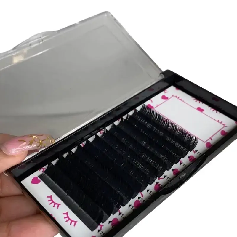Eyelash Extension Lash Trays on Sale - 11mm-18mm Mixed Sizes for Precise Applications & Easy Application - C & D Curl Styles Available