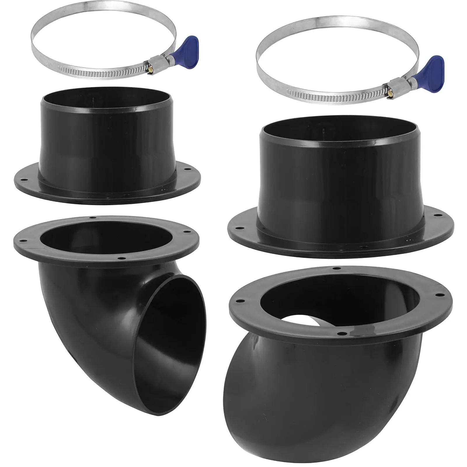 Cyclone Dust Separator Kit for 4-Inch Hose – Shop Vacuum & Dust Collector Bucket System for Woodworking Debris, Barrels & Containers