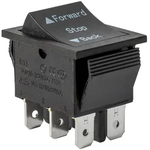 2 Universal 6V 12V 24V Forward Reverse Switch Compatible with Power Wheels Forward, Stop,Reverse Gear Forward Stop Backward Button Replacement Parts for Ride on Toys