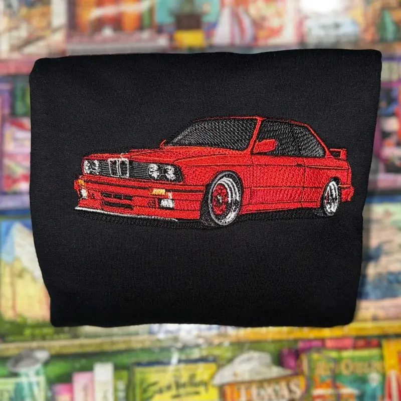 E30 embroider Gildan Brand Crewneck