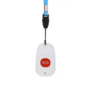 Wireless Home Elderly Emergency Call Button Long Distance One-Touch SOS Alarm Bedside Safety Alert Bell