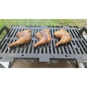Slot Grill - Collapsible BBQ Grill - Carbon Steel Thick Barbecue