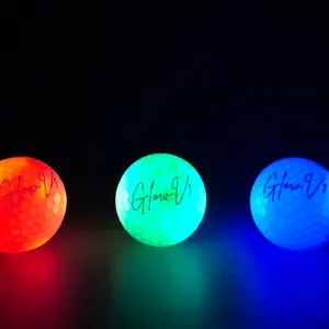 Glow in the Dark Golf Ball - GlowV1 - Glowing Effect - Ideal for Night Golfing