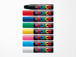 Posca Paint Marker - Broad Chisel Tip Posca Paint Marker - Broad Chisel Tip