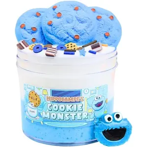 Cookie Jar Monster Slime (SCENTED) | Handmade Slime | Hippocampe Slimes (4OZ)