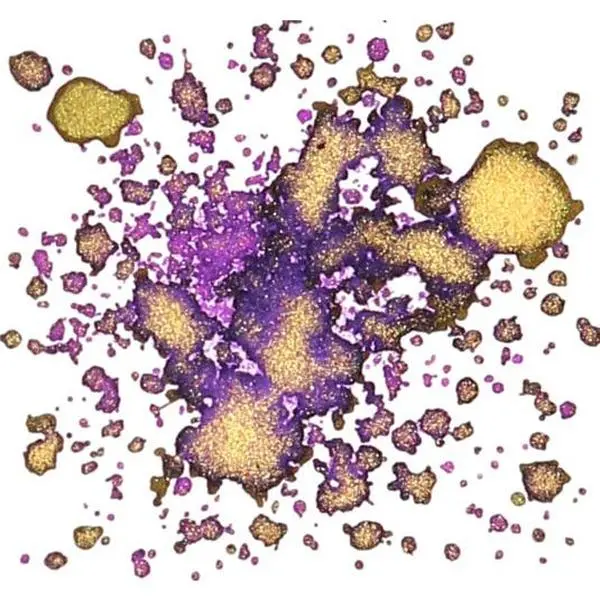 Diamine Purple Pazzazz Sparkly Fountain Pen Ink - Gold Specks, Shimmers in Light, Safe for All Fountain Pens, Requires Shake Bottle Before Use, Always Shake Before Use