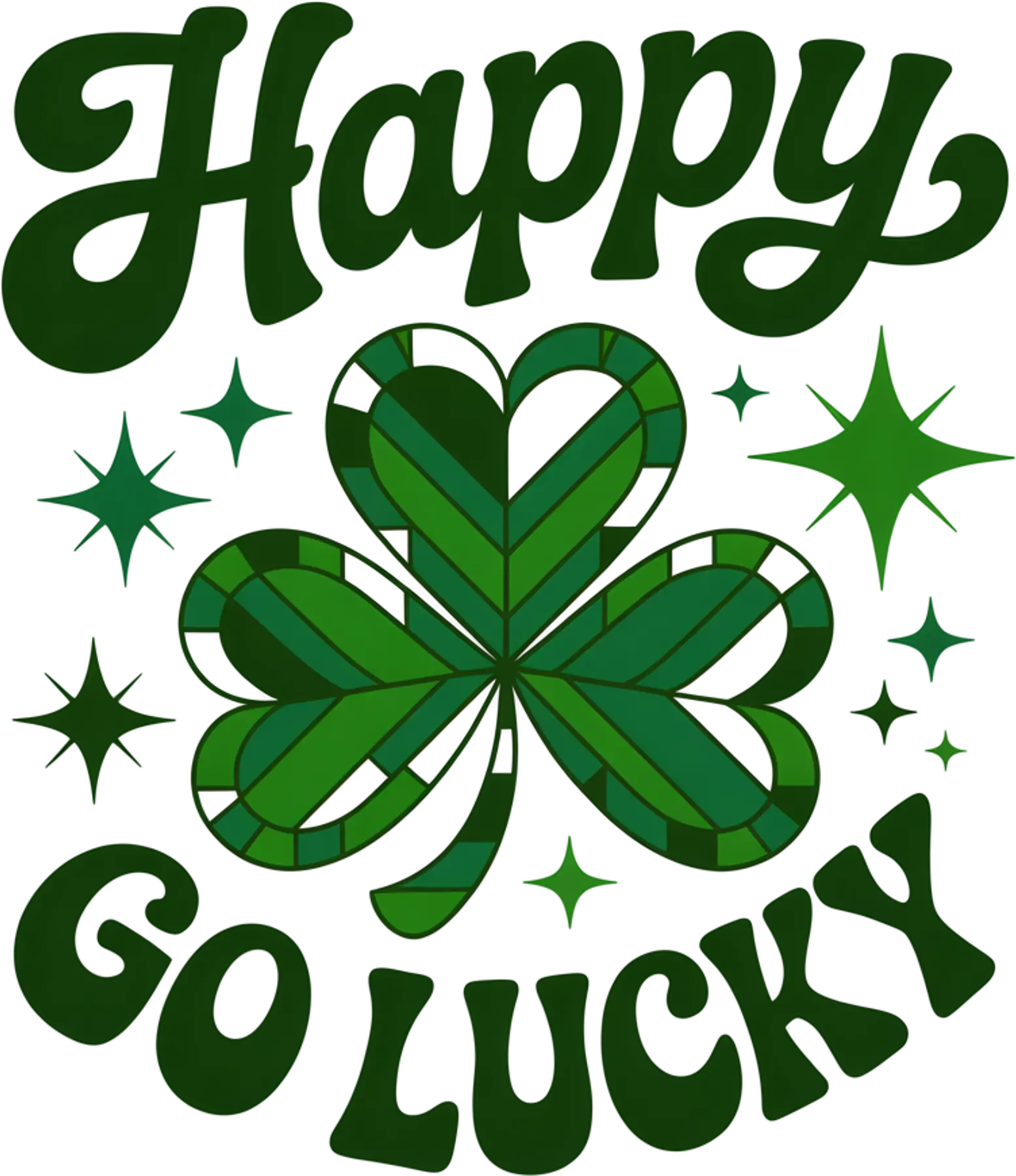 DTF Transfer – ET Happy Go Lucky Multi Sizes
